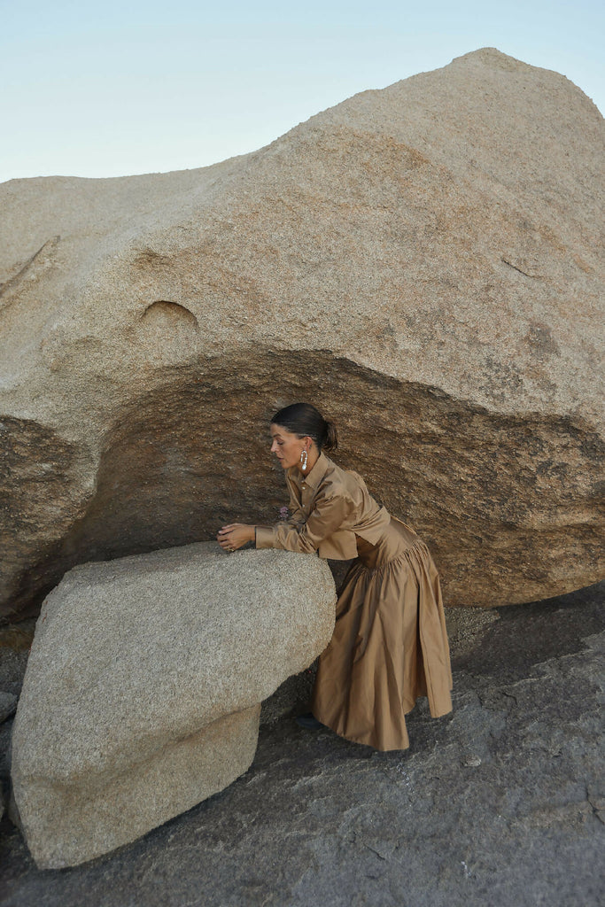 PEARL DANGLE STATEMENT EARRINGS