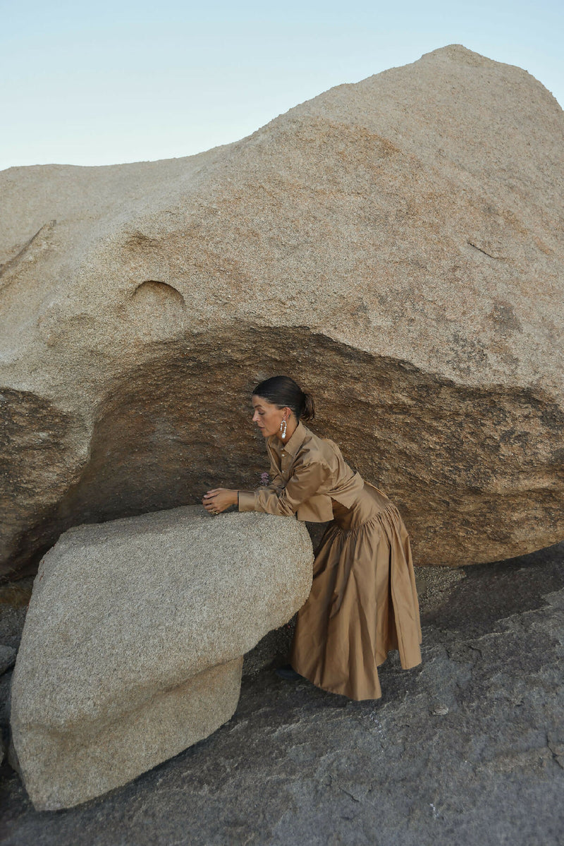 PEARL DANGLE STATEMENT EARRINGS