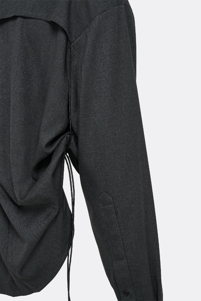 Zip Shirt Grey