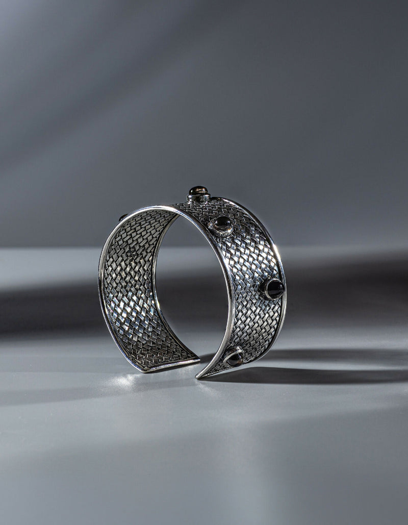 Marron Smoky Quartz Bangle