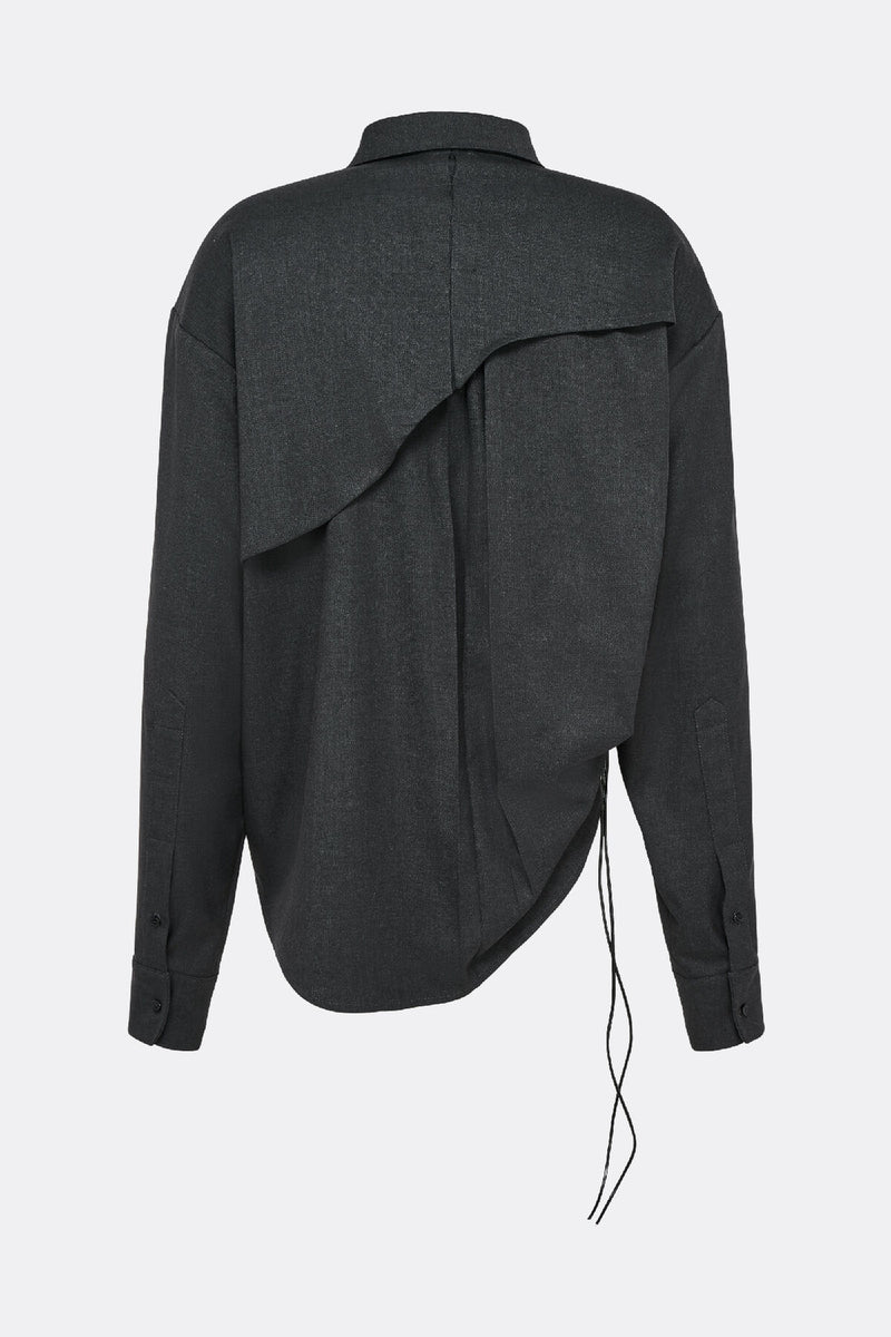 Zip Shirt Grey