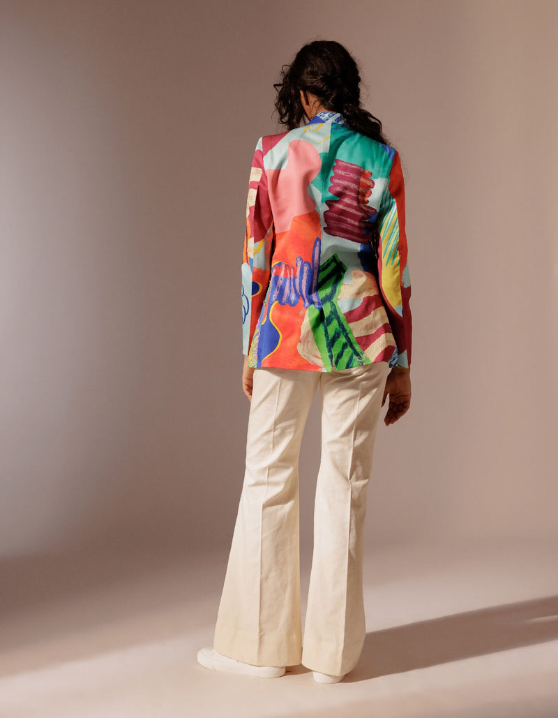 Island Embroidered Blazer