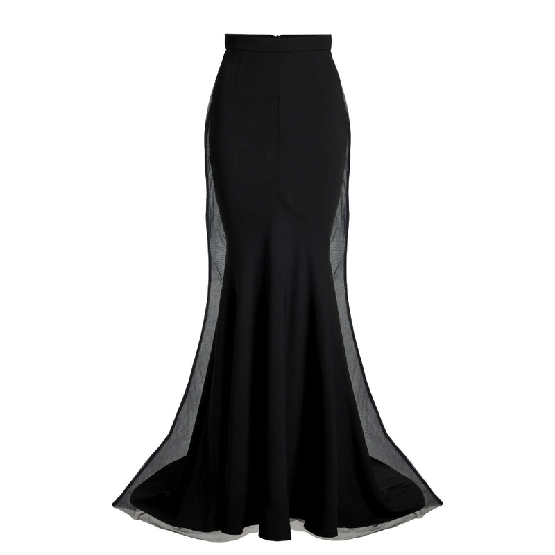 Marmaid Style Skirt with Embroidery  copy