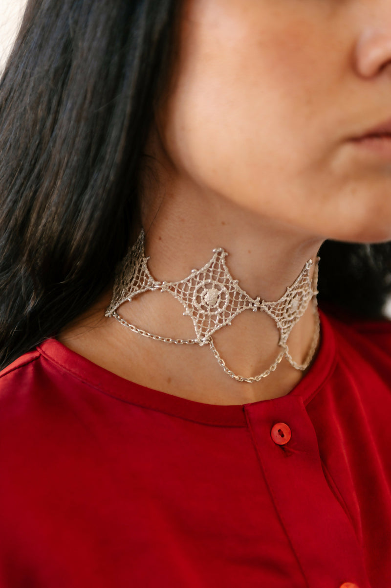 Enchanted Rhombus Choker