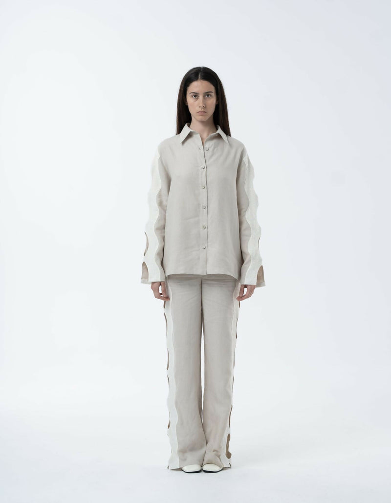 MAET NEREUS Beige Linen Set 4