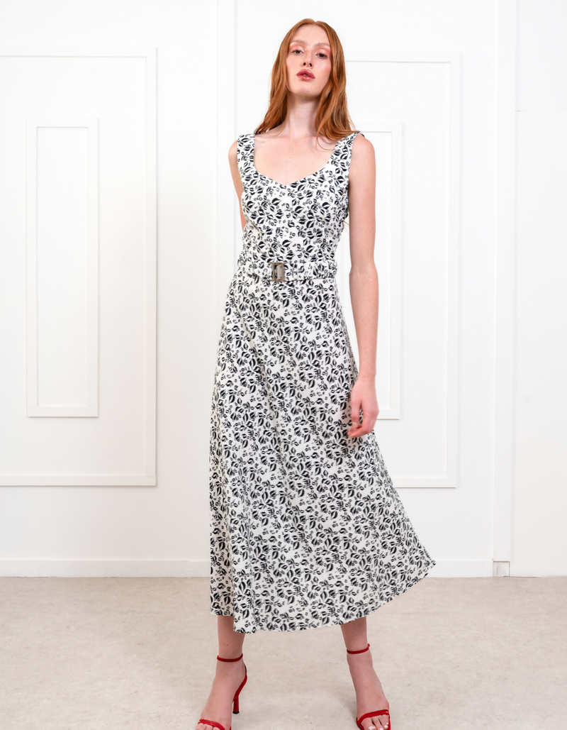 Elysian Cocktail Printed Dress