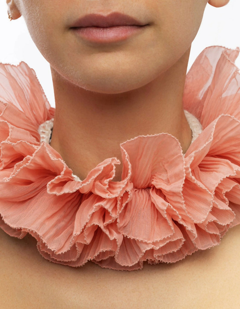Ada Coral Pink Collar