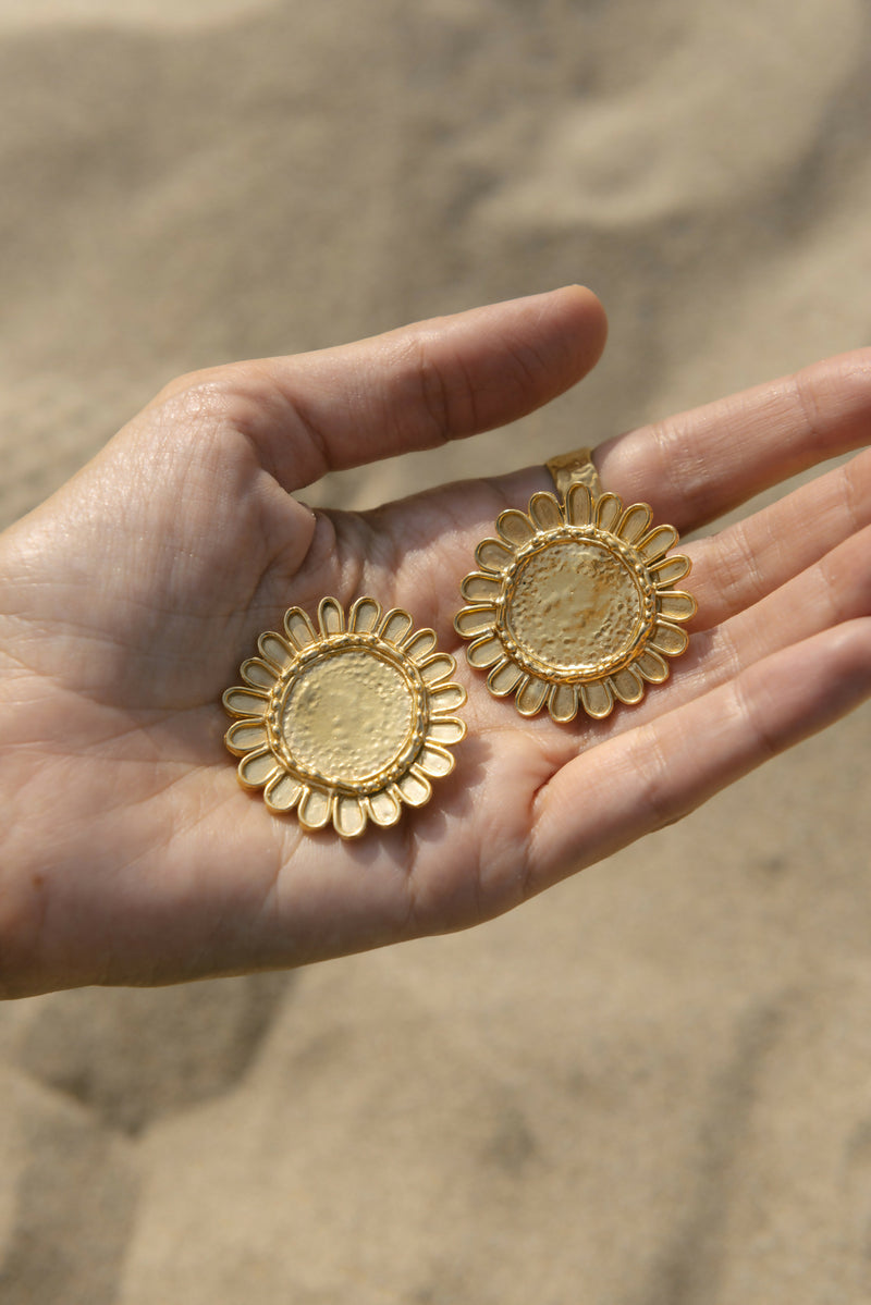 Sun Flowe Earrings