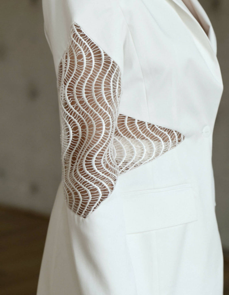 Vale Pant Suit White