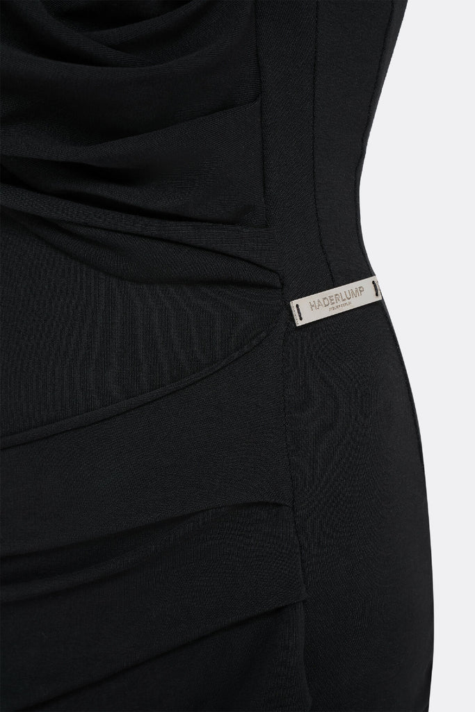 Draped Dress Black