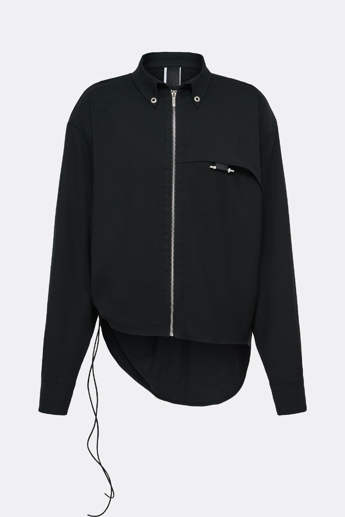 Zip Shirt Black