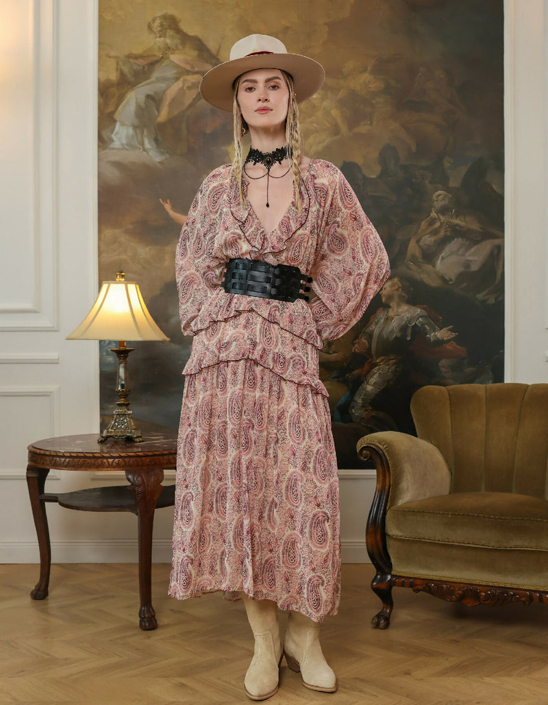 Arlo Wide Leather Belt