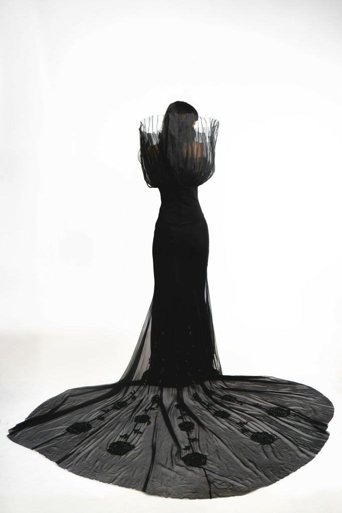 3-Embroidered marmaid Skirt 