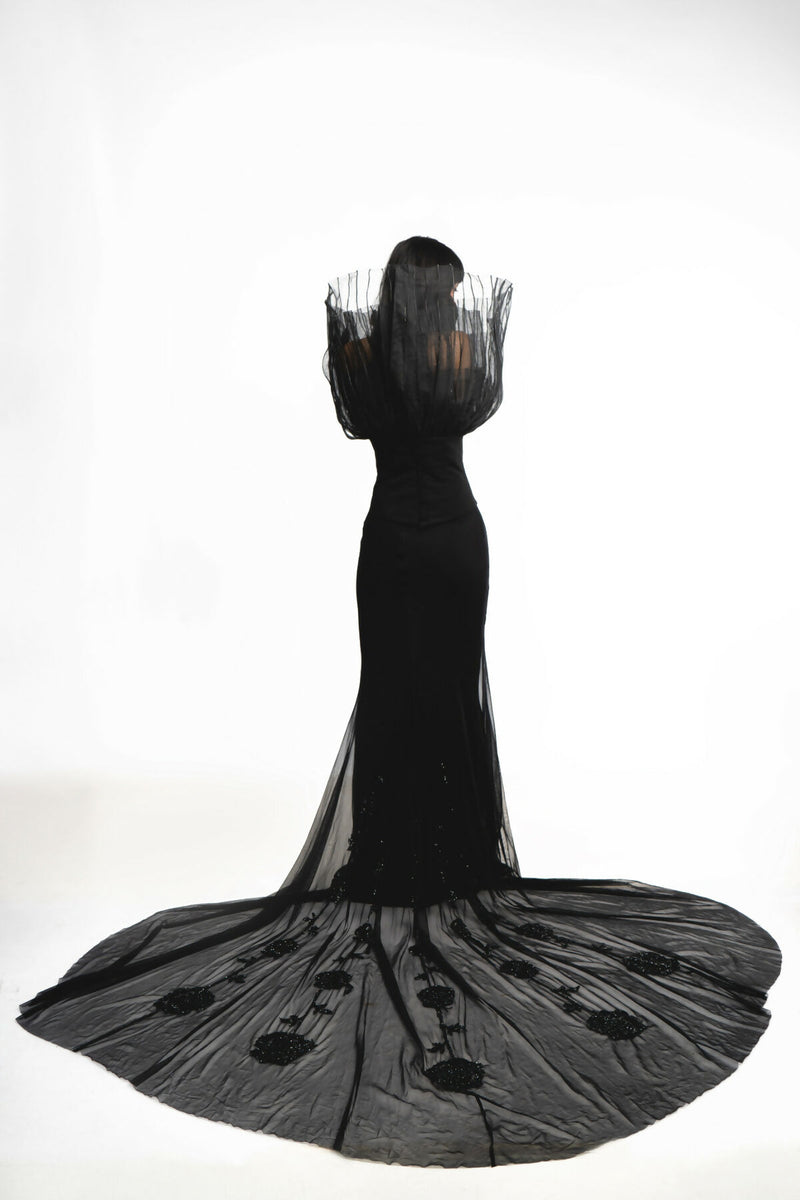 3-Embroidered marmaid Skirt 