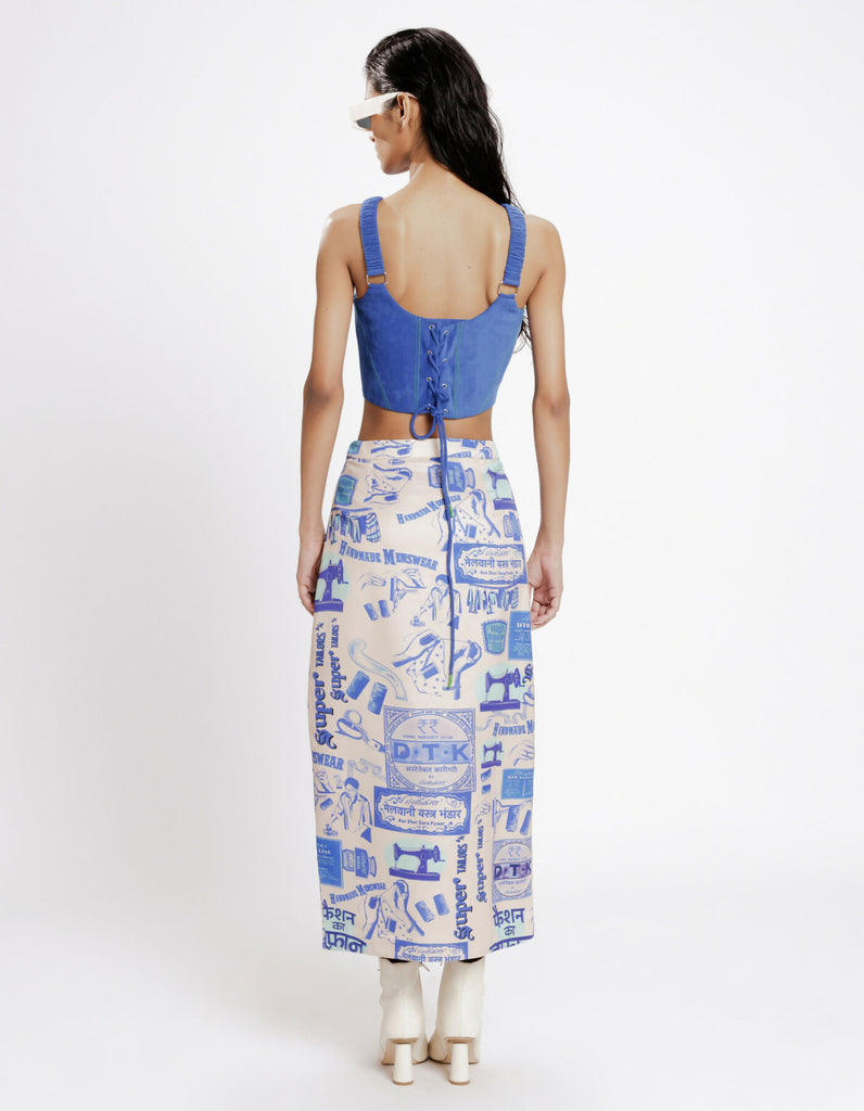 KARKHANA WRAP SKIRT