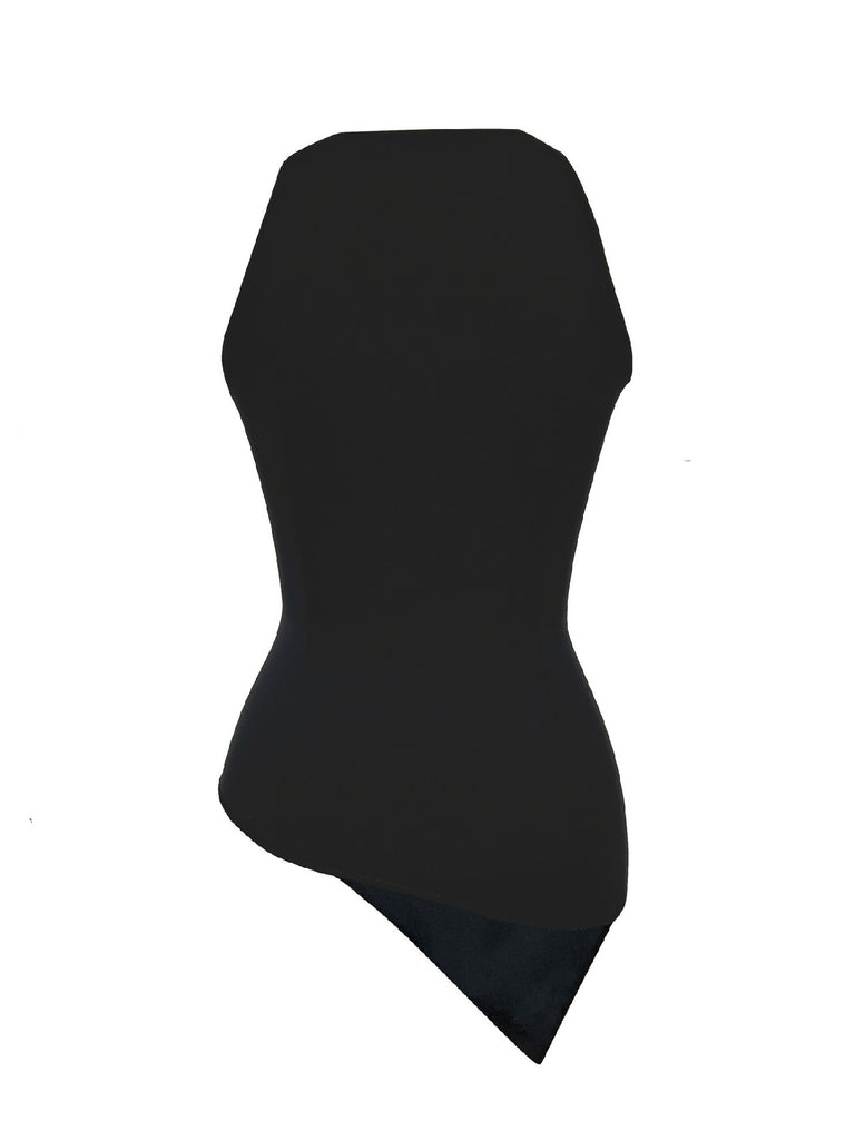 Shaved Shoulder Chipped Vest 