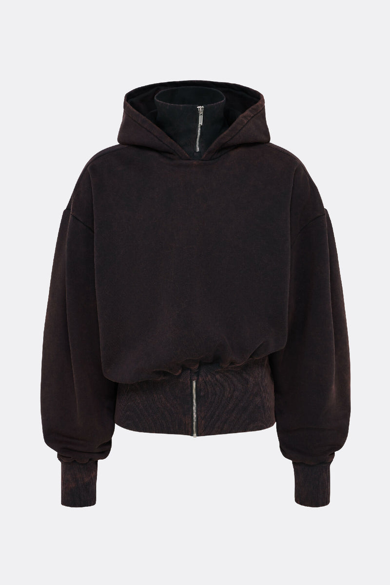 Zip Hoodie Washed