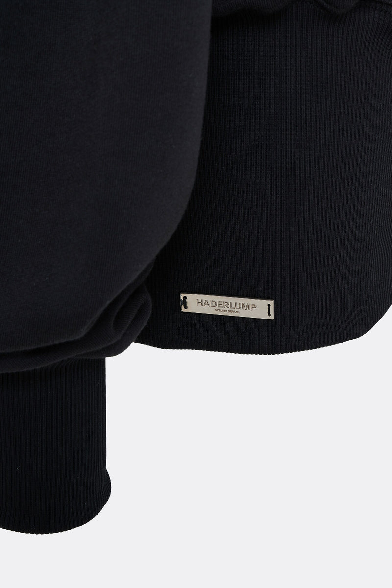 Zip Hoodie Black