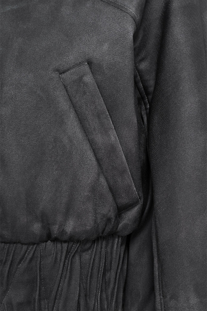 Waxed Bomber Grey