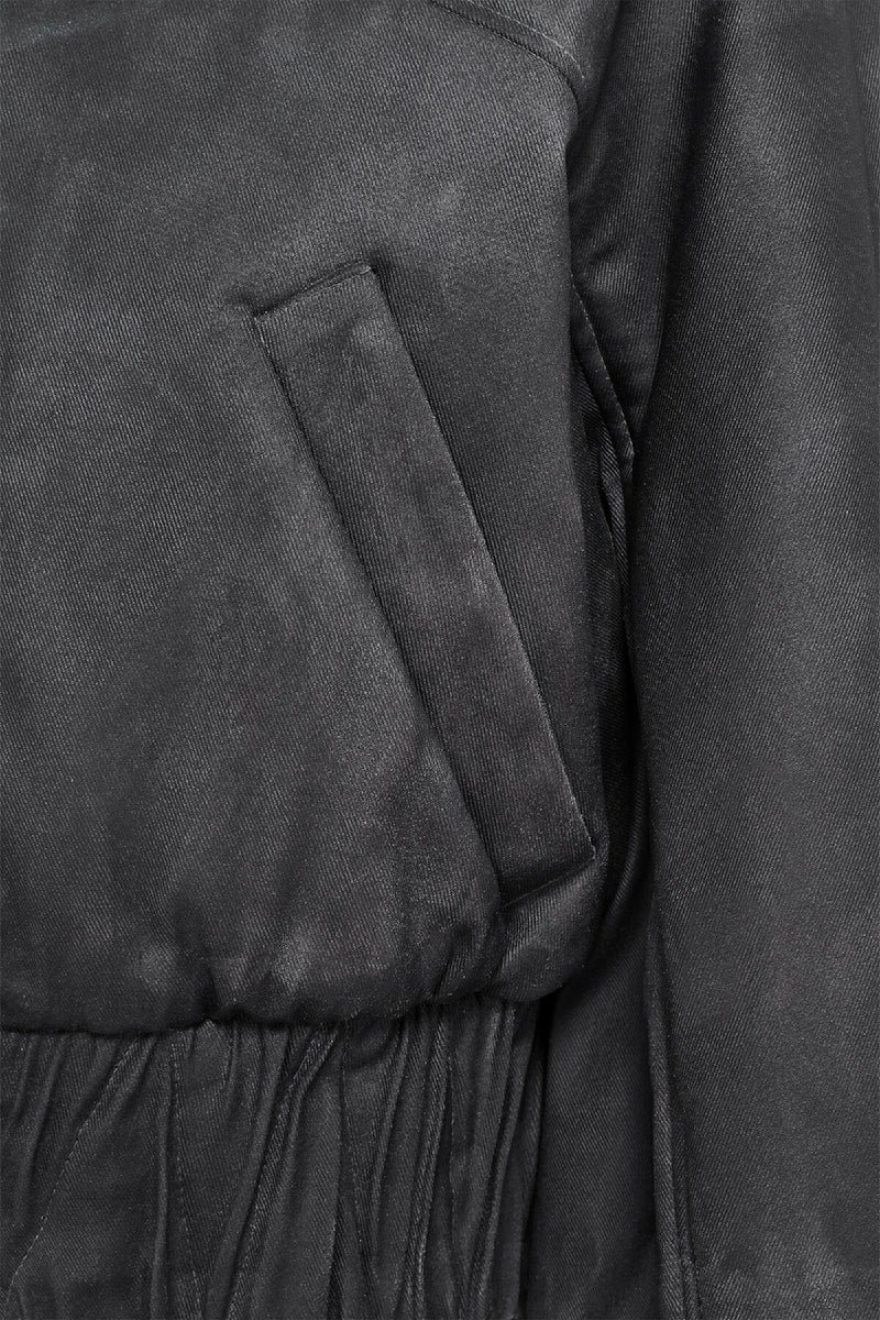 Waxed Bomber Grey