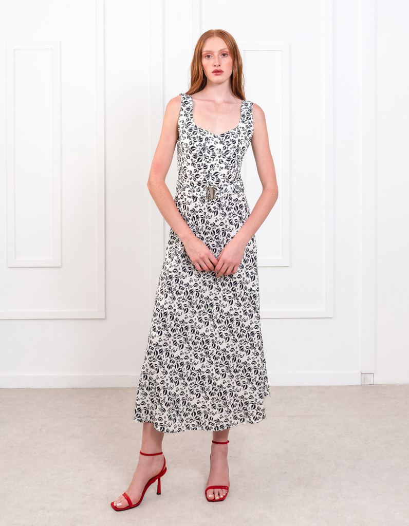 Elysian Cocktail Printed Dress