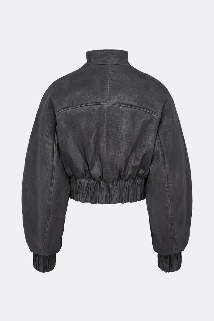 Waxed Bomber Grey