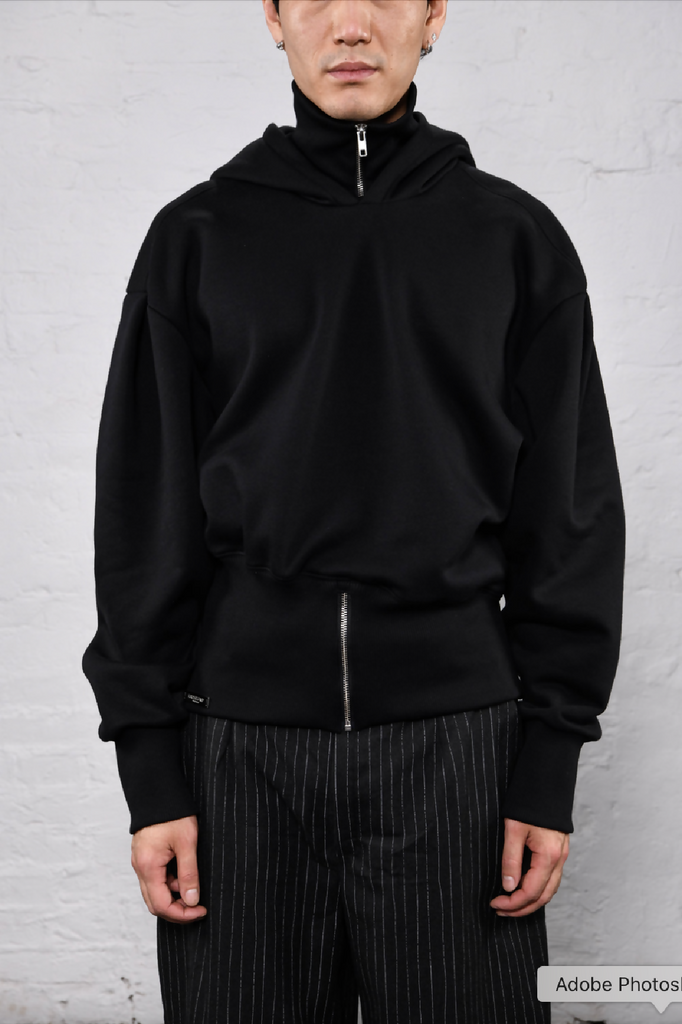 Zip Hoodie Black
