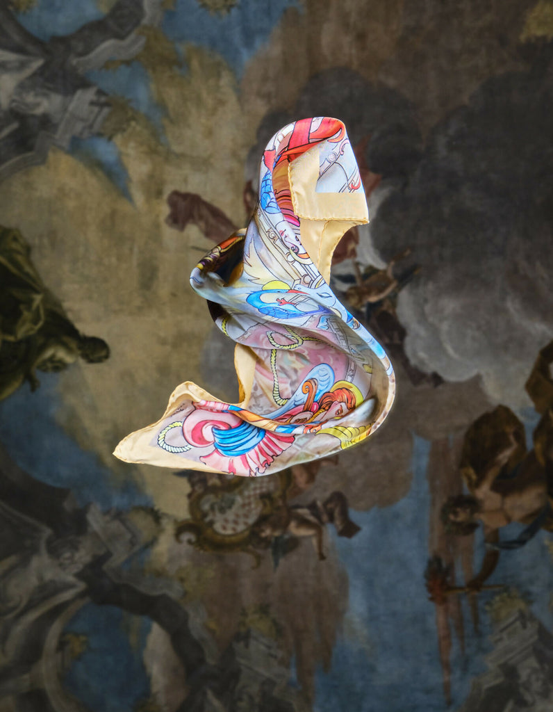 Silk Scarf “Dance Under the Dome”