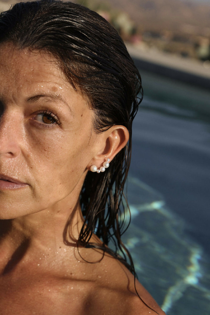 BRIDAL PEARL EARRINGS