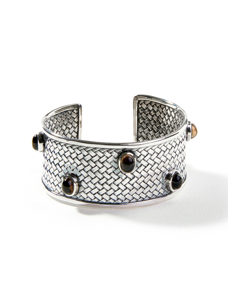 Marron Smoky Quartz Bangle