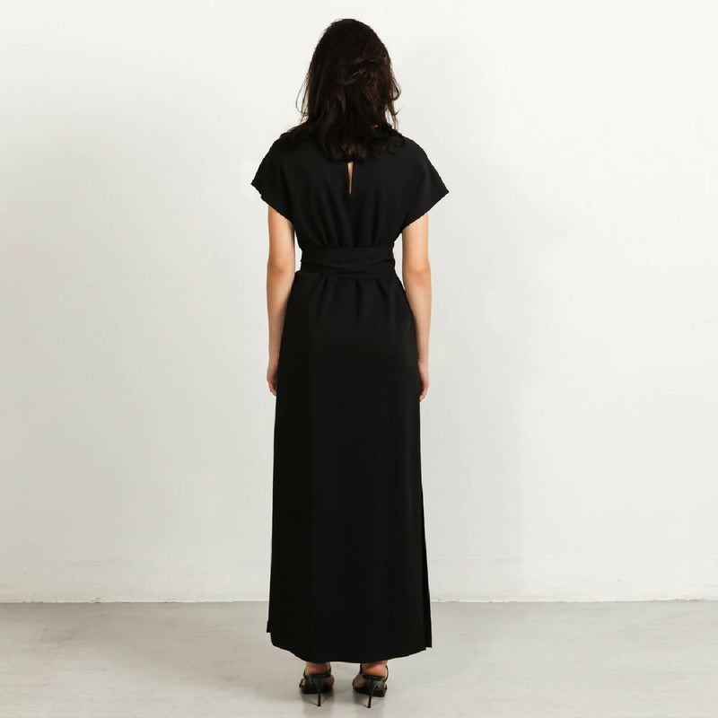 Long black Sunday dress