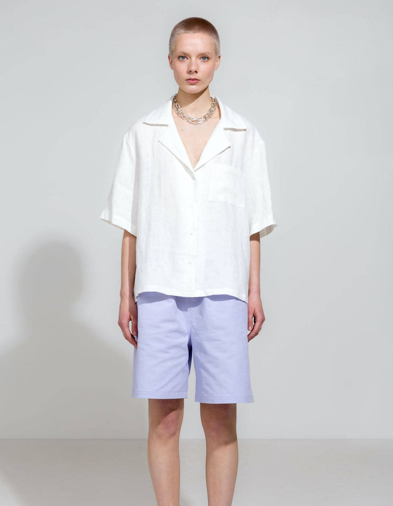 White Linen Shirt