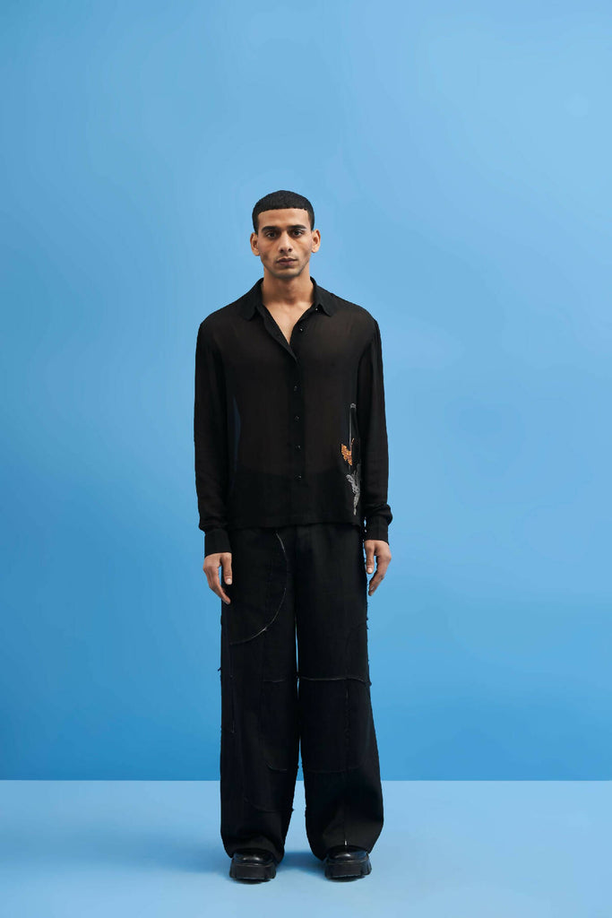 Sutairu Hand Embroidered Shirt