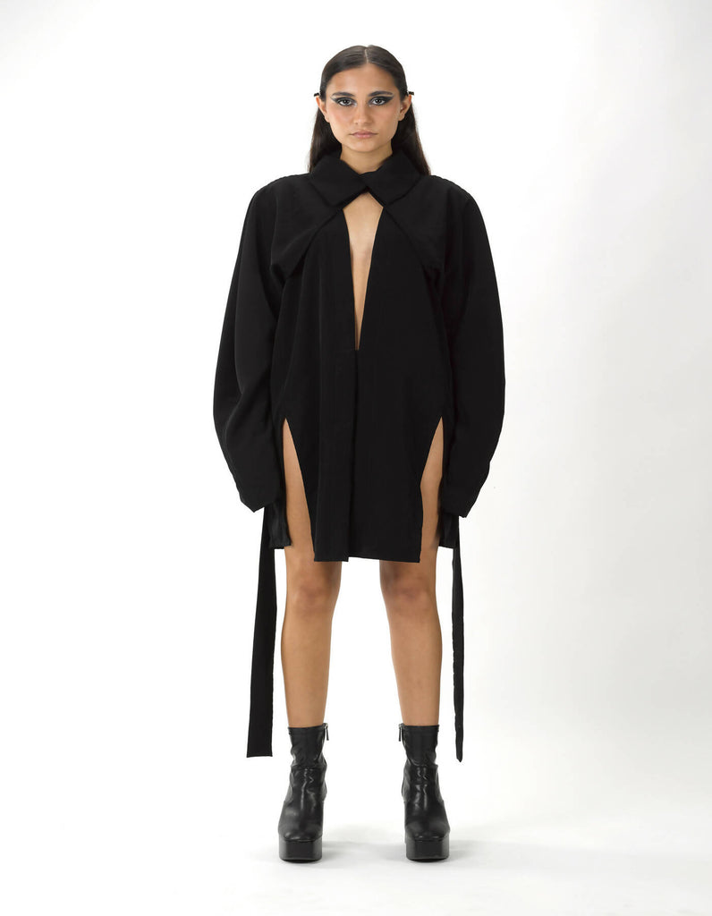 Deconstructed Shirt Dress