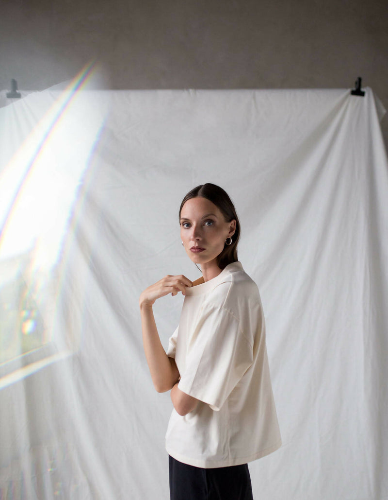Off White Oversize T-shirt