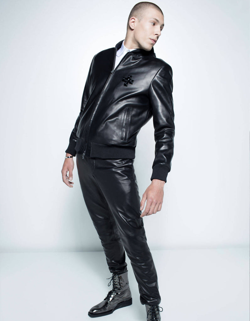 Bomber Leather Jacket