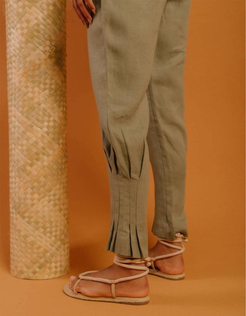 Pregas 100% Linen Pants