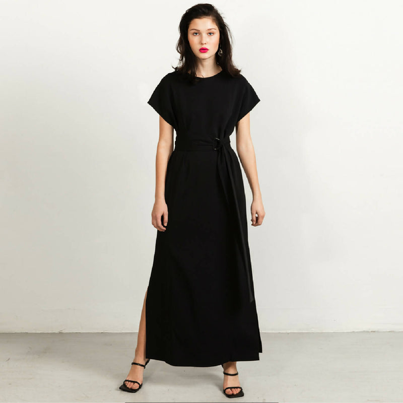 Long black Sunday dress