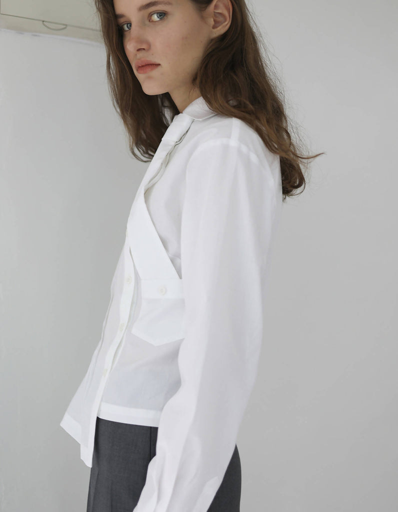 Twist Shirt - White
