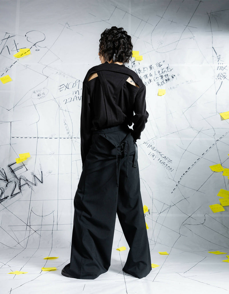 Corset- Deconstructed Trousers