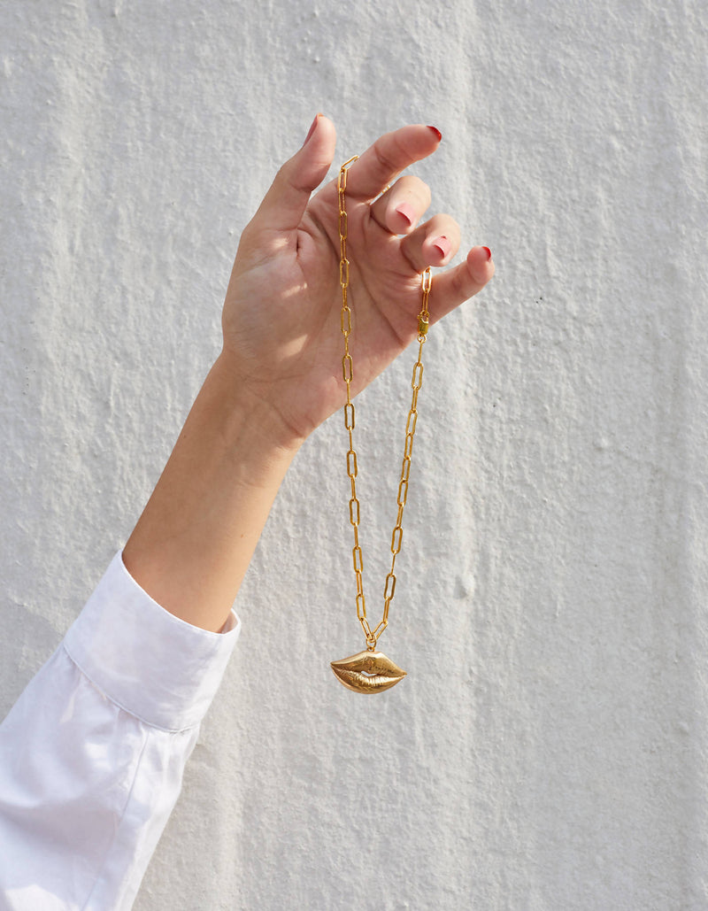 Lips Necklace