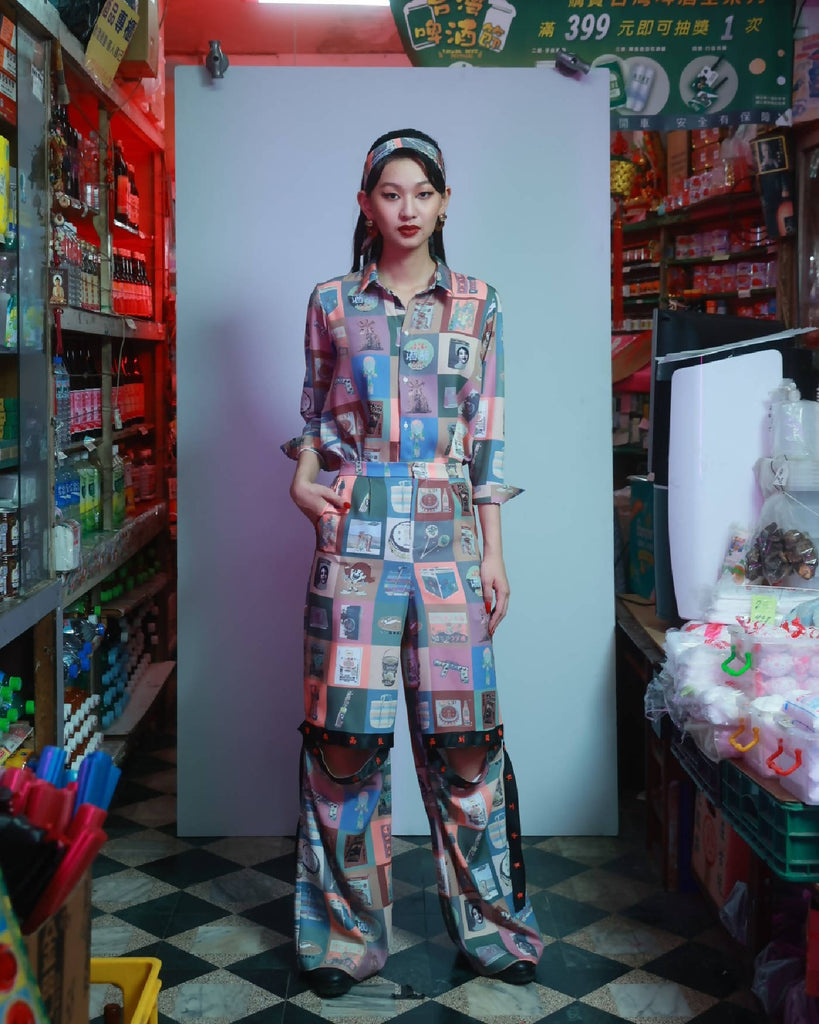 General Store Retro Printing Shirt