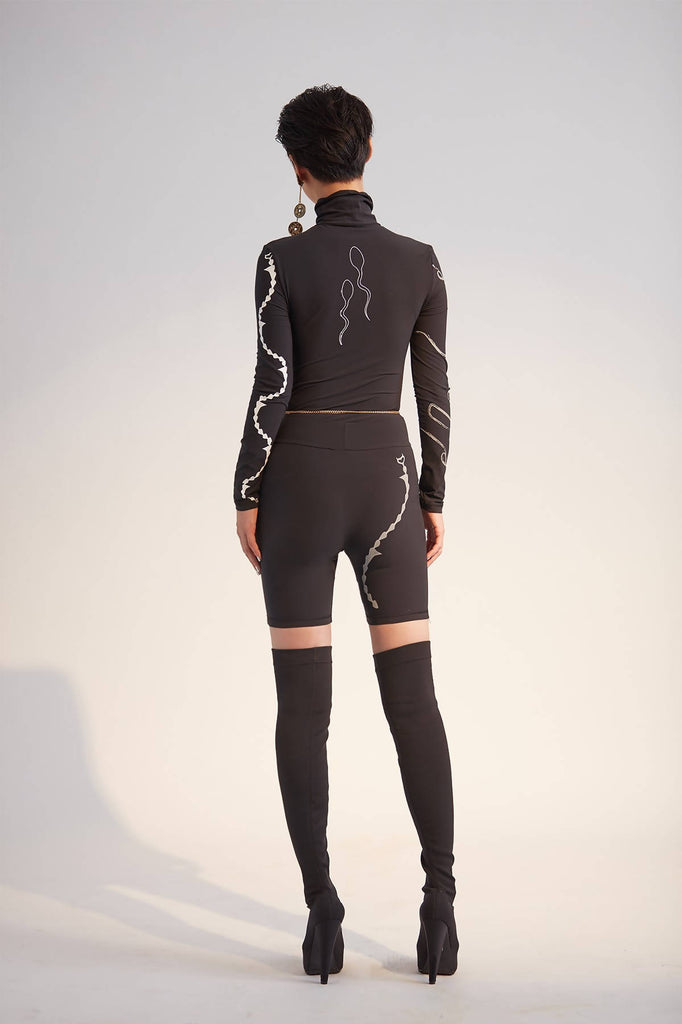 Devil's Tail Eco Fabric Biker Shorts
