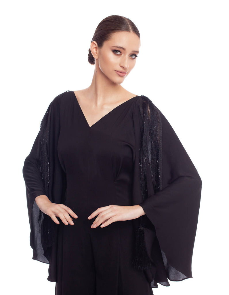 7006 Black Jampsuit