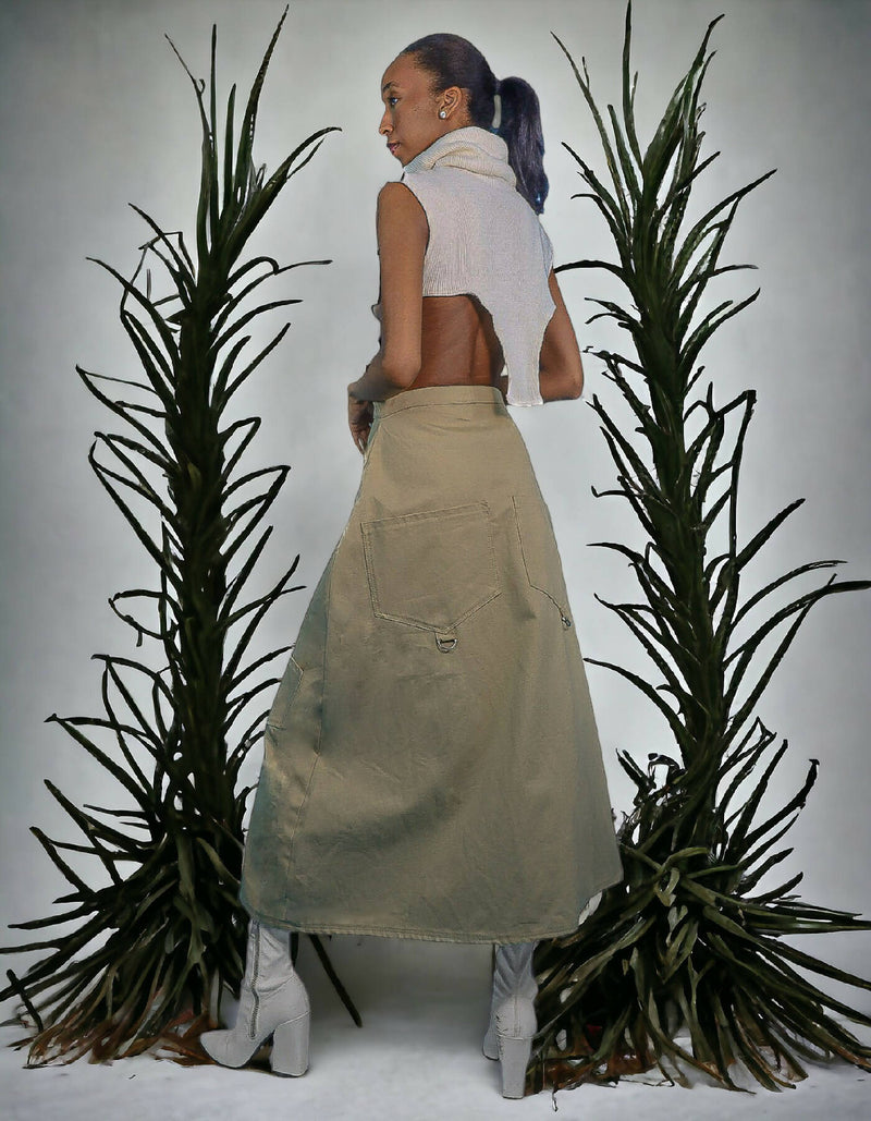 Hip Hugger Skirt