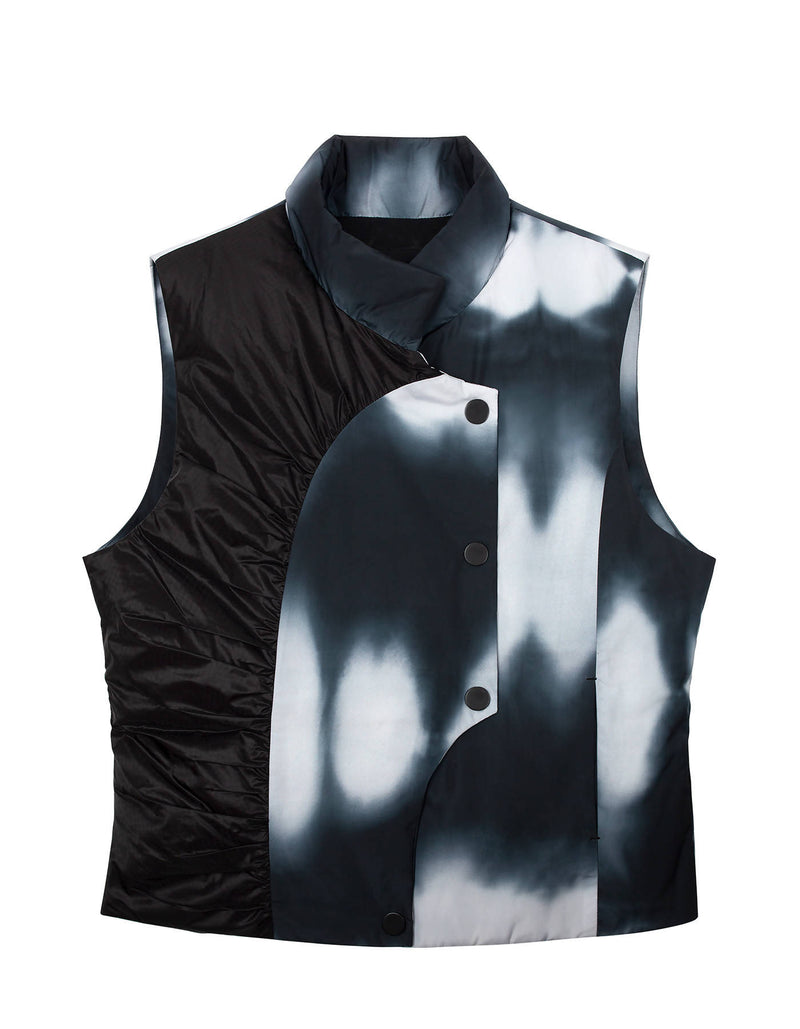 Colour Contrast Down Vest