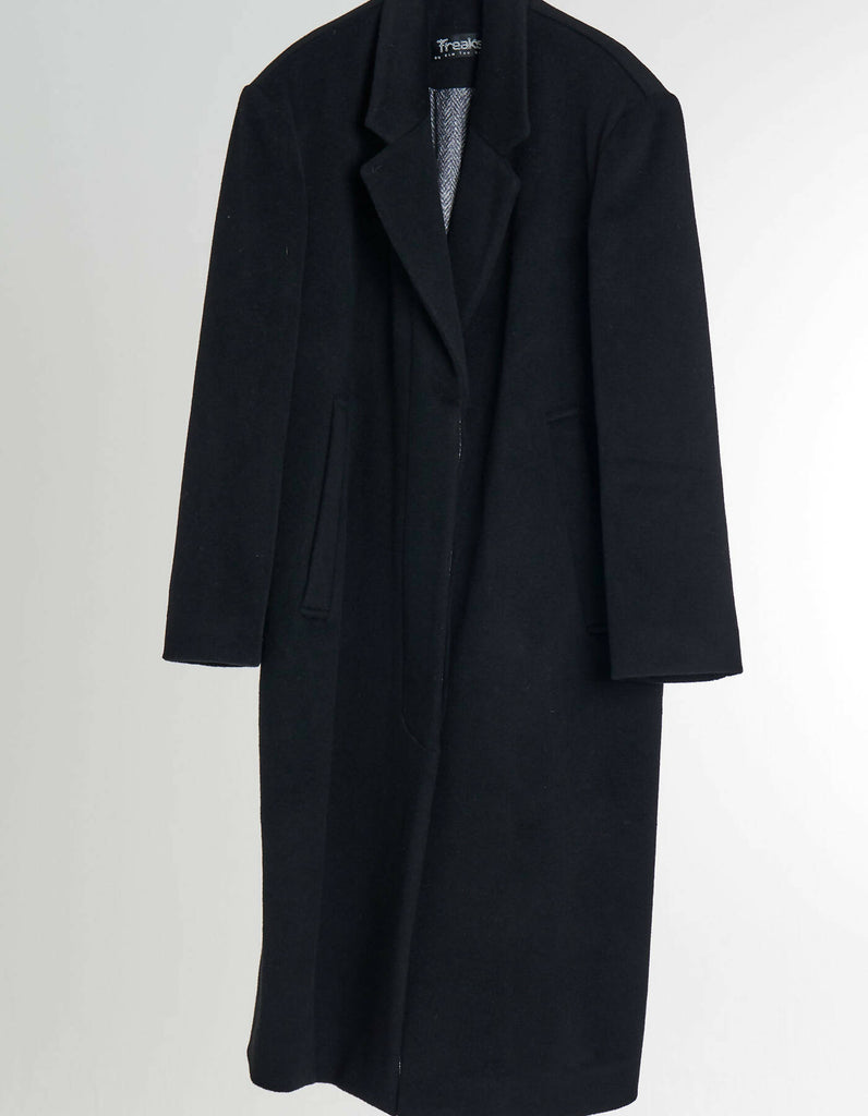 Cashmere Loose Fit H-Line Coat