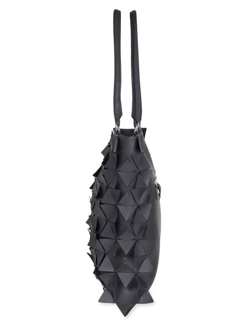 Star Tote Bag Alma Matt Black