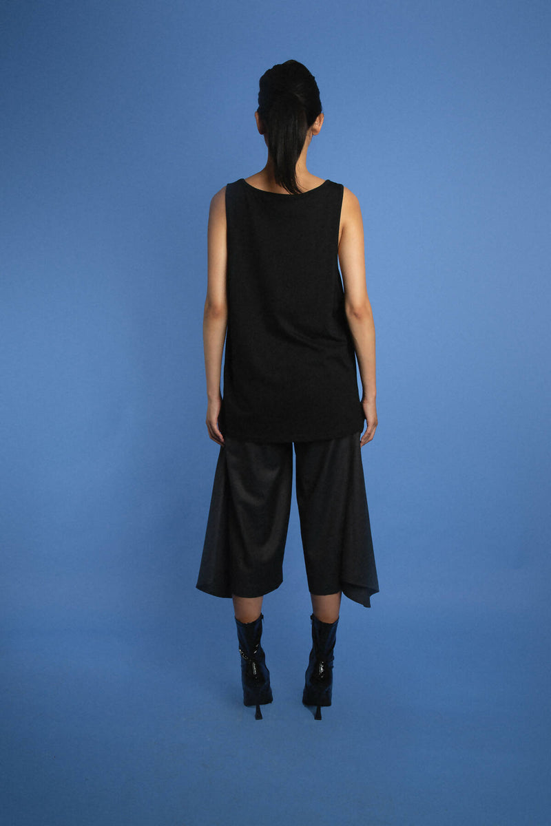 Printed One Drop Armhole Vest