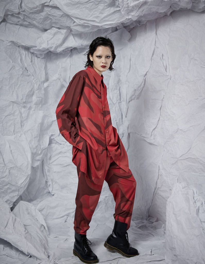 INF Classic Shirt In 2D Red
